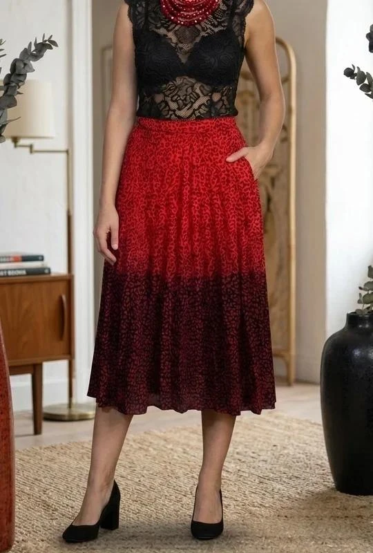 Falda Midi de Stradivarius Evasé talla Xs – photo 2